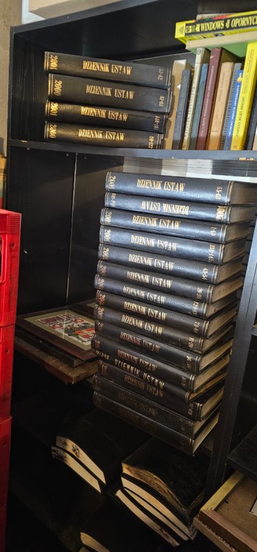 Zestaw oprawionych Dziennikow i Monitorow Polskich - 05