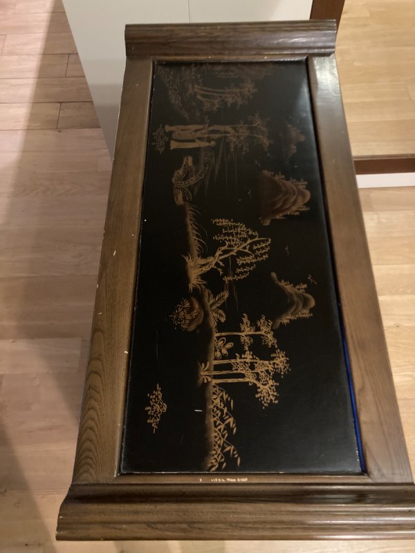 Orientalna komoda, drewniana, ręcznie robiona. - 02