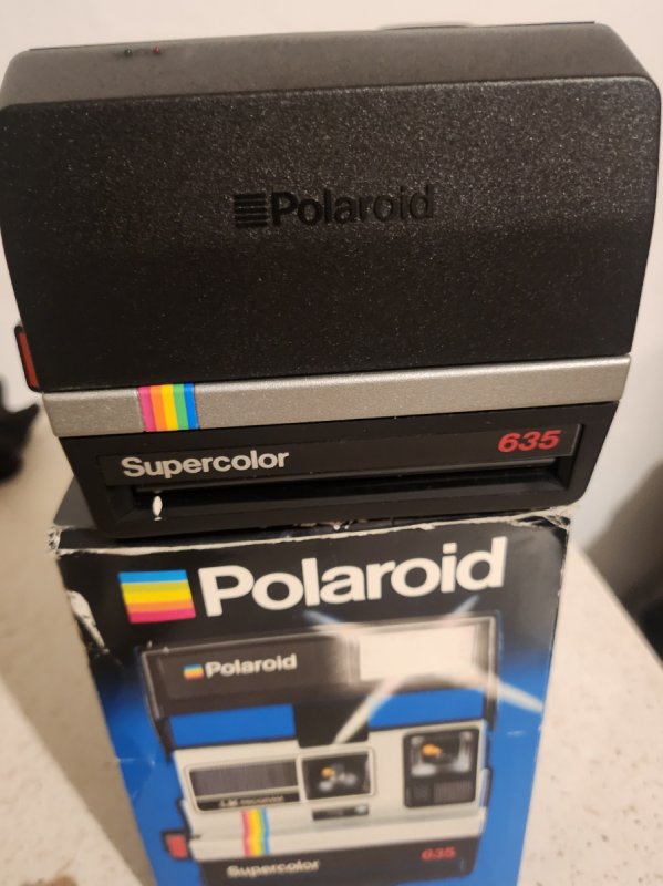 Polaroid 635 supercolor