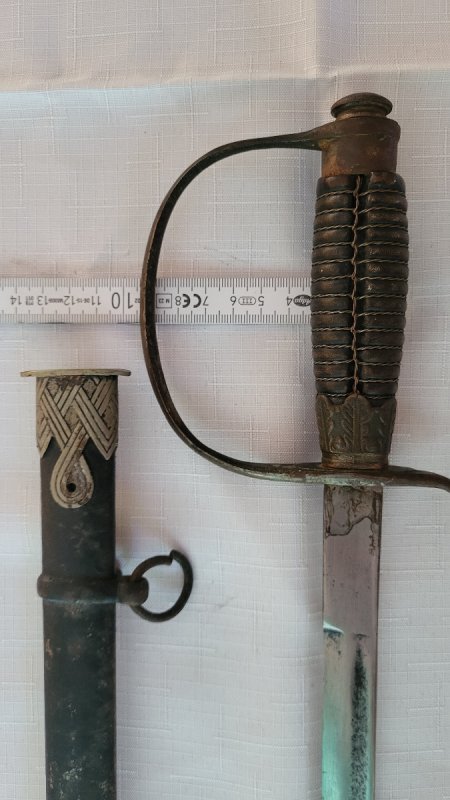 Szpada dworska/urzędnicza z pochwą - 02