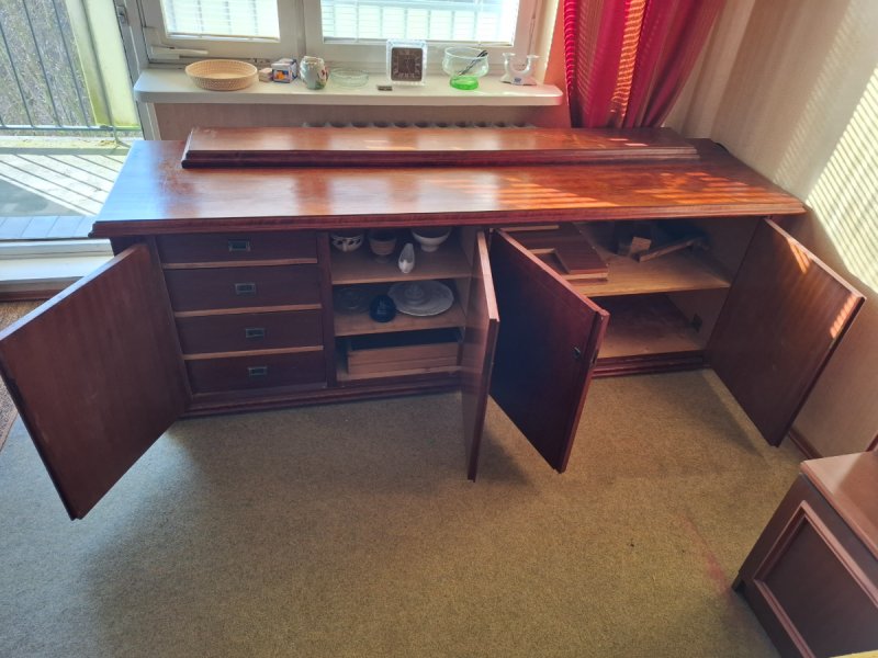 Antyczna Komoda Bufet Art Deco - 01