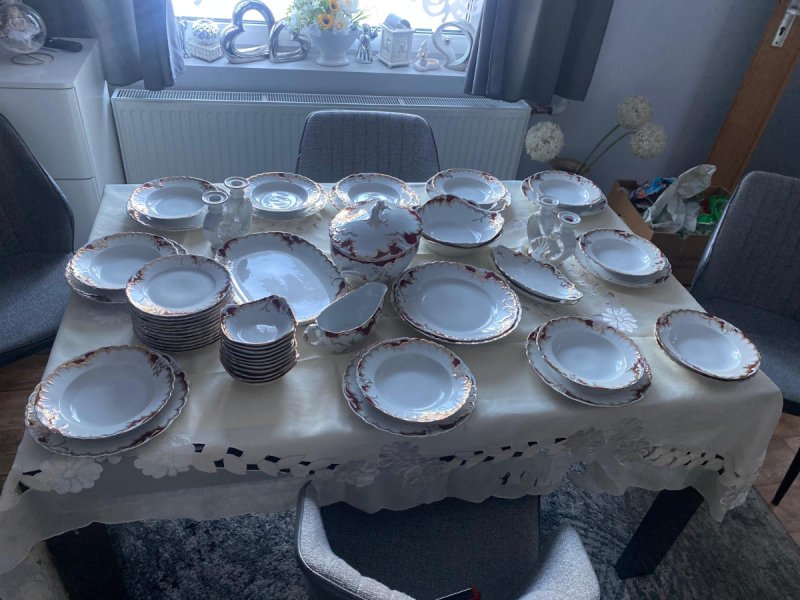 Ćmielów rococo purpure