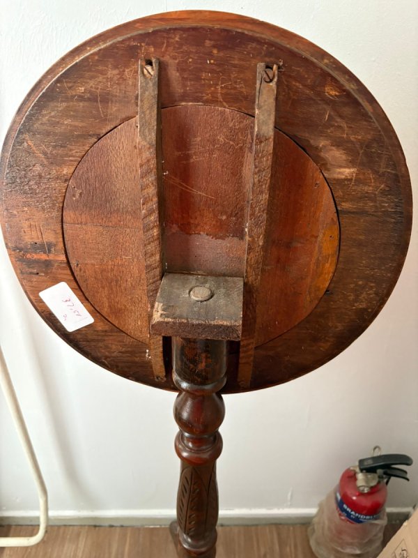 Antyczny Wiktoriański Stolik z szlachetnego drewna - 02