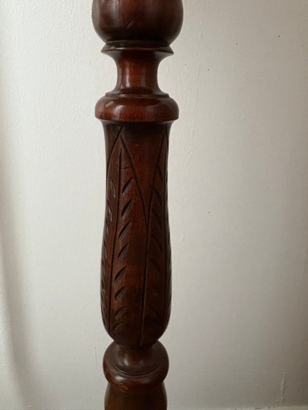 Antyczny Wiktoriański Stolik z szlachetnego drewna - 03