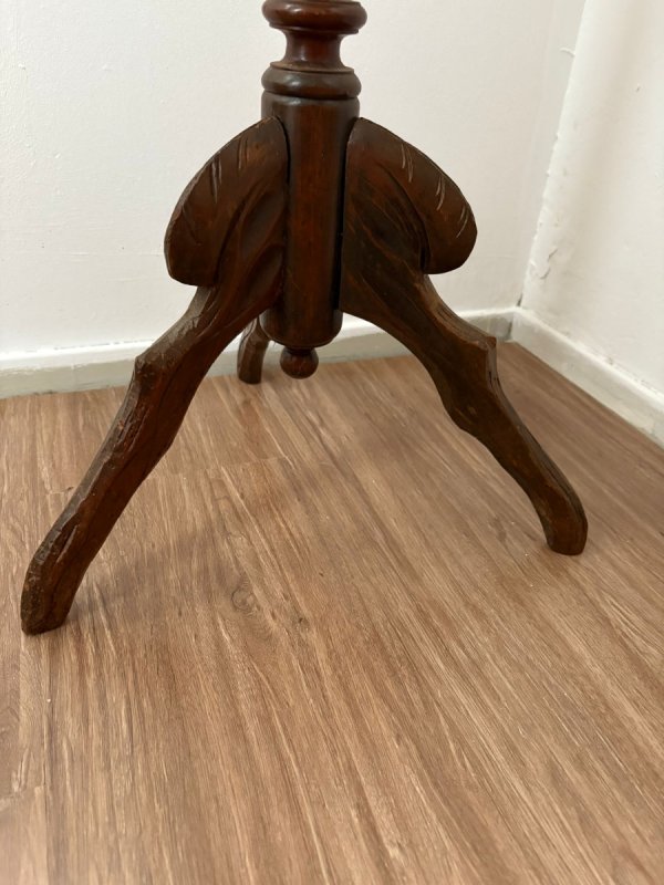 Antyczny Wiktoriański Stolik z szlachetnego drewna - 04