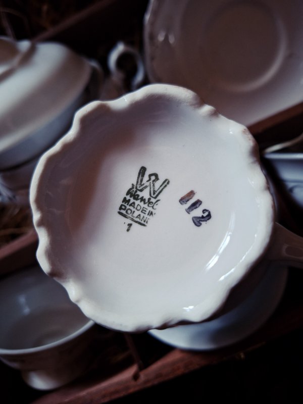 Porcelana Wawel Polska zestaw kawowy/herbaciany - 01 Porcelana Wawel Polska zestaw kawowy/herbaciany - 01