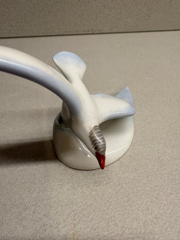 Kolekcjonerska Mewa w locie Porcelana Hollohaza - 03 Kolekcjonerska Mewa w locie Porcelana Hollohaza - 03