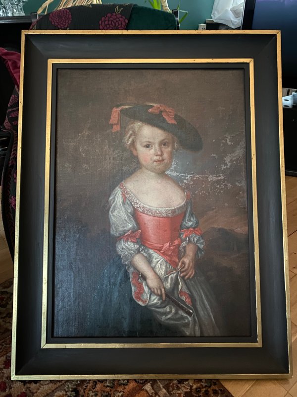 Portret Teresy Nieżychowskiej (herbu Pomian) VIIIw - 03 Portret Teresy Nieżychowskiej (herbu Pomian) VIIIw - 03