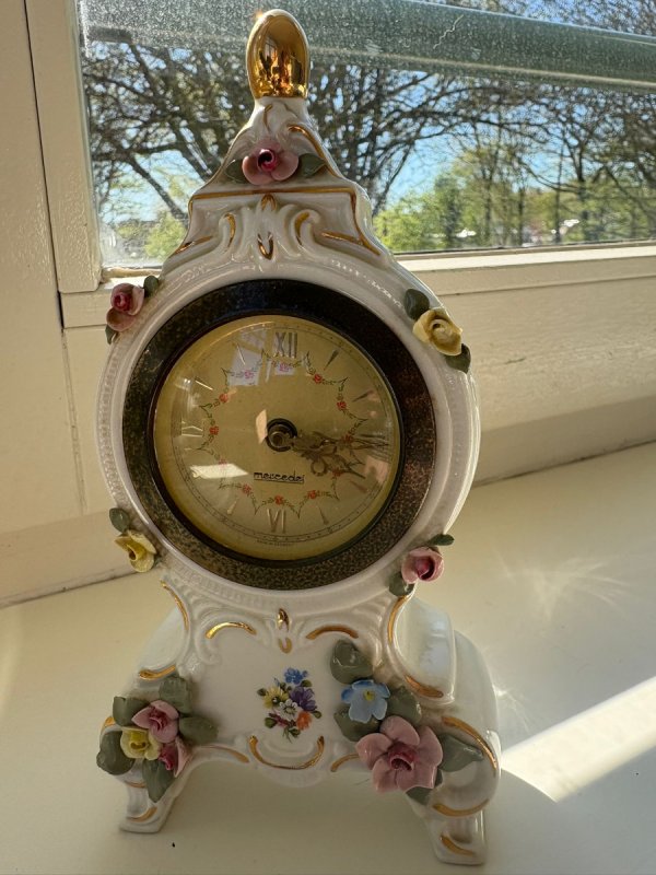 Stary niemiecki Zegar Mercedes