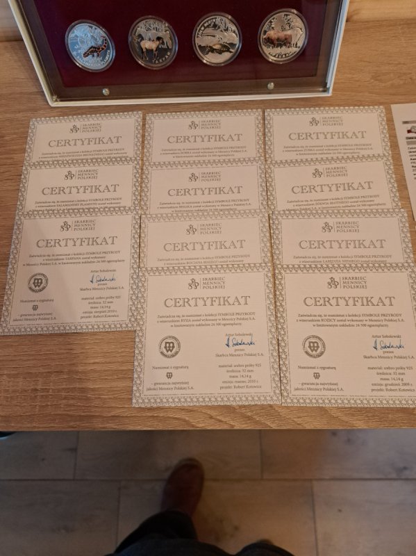 Zestaw Srebrnych Medali 2009 - 04 Zestaw Srebrnych Medali 2009 - 04