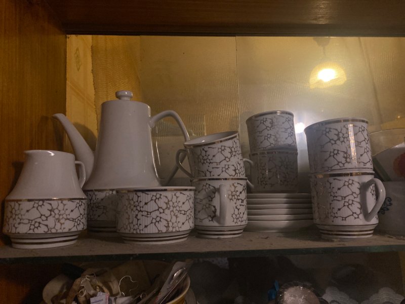 Zestaw z porcelany