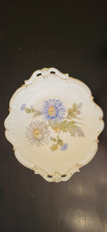 Patera na ciasto, Carstens Sorau Porcelain