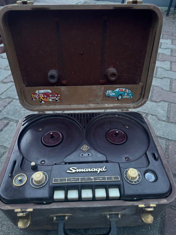 Magnetofon Szpulowy RFT Smaragd