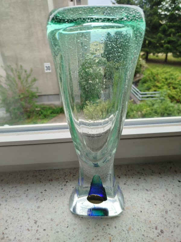 Rzadki wazon Adama Jablonskiego XXL, 36 cm, sygn.