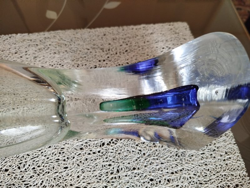 Rzadki wazon Adama Jablonskiego XXL, 36 cm, sygn. - 08