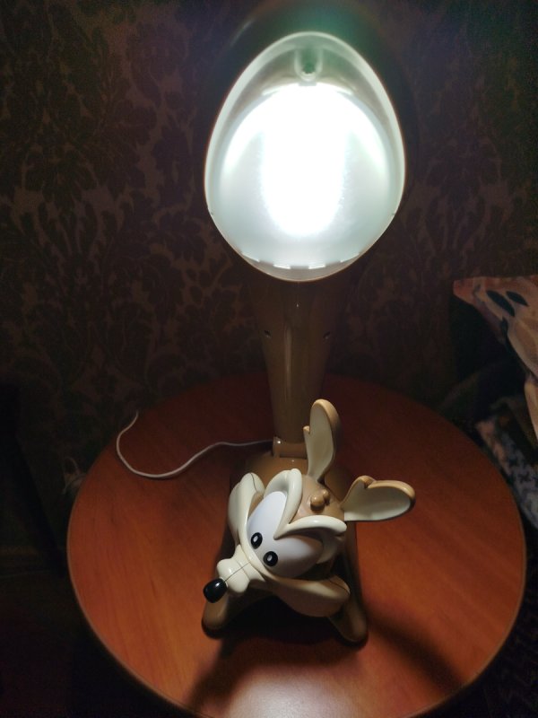 PIĘKNE lampki nocne led Kojot, Lis, Wiewiorka - 02