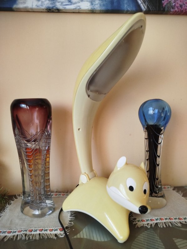 PIĘKNE lampki nocne led Kojot, Lis, Wiewiorka - 06