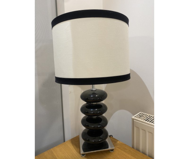 Elstead Onyx Ekstraklasa, Lampa stołowa 60cm, - 01