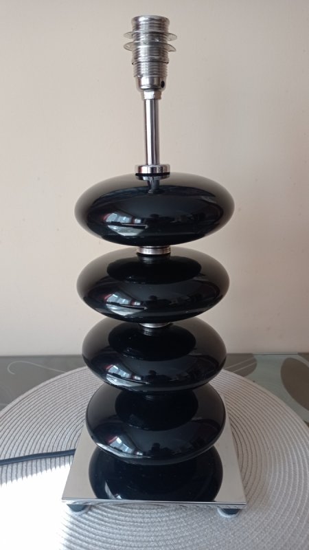 Elstead Onyx Ekstraklasa, Lampa stołowa 60cm, - 04