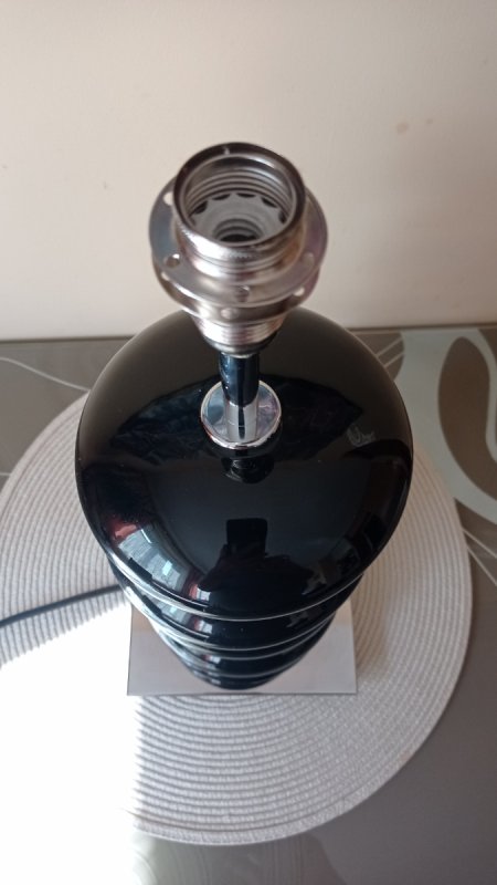 Elstead Onyx Ekstraklasa, Lampa stołowa 60cm, - 05