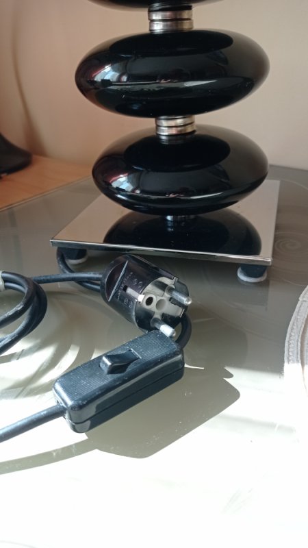 Elstead Onyx Ekstraklasa, Lampa stołowa 60cm, - 07