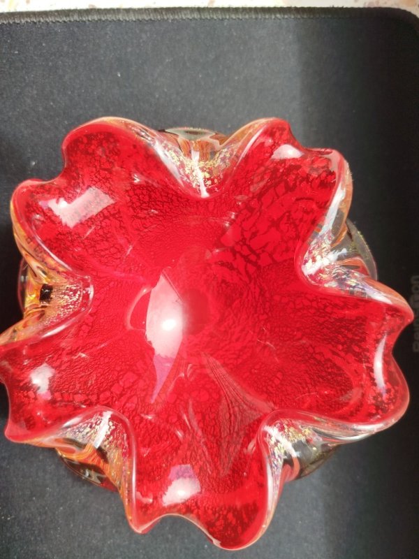 Unikalny, szklany półmisek Murano Barovier Toso - 01