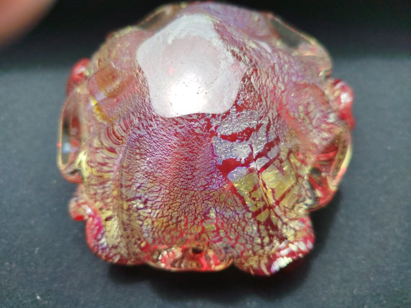 Unikalny, szklany półmisek Murano Barovier Toso - 04
