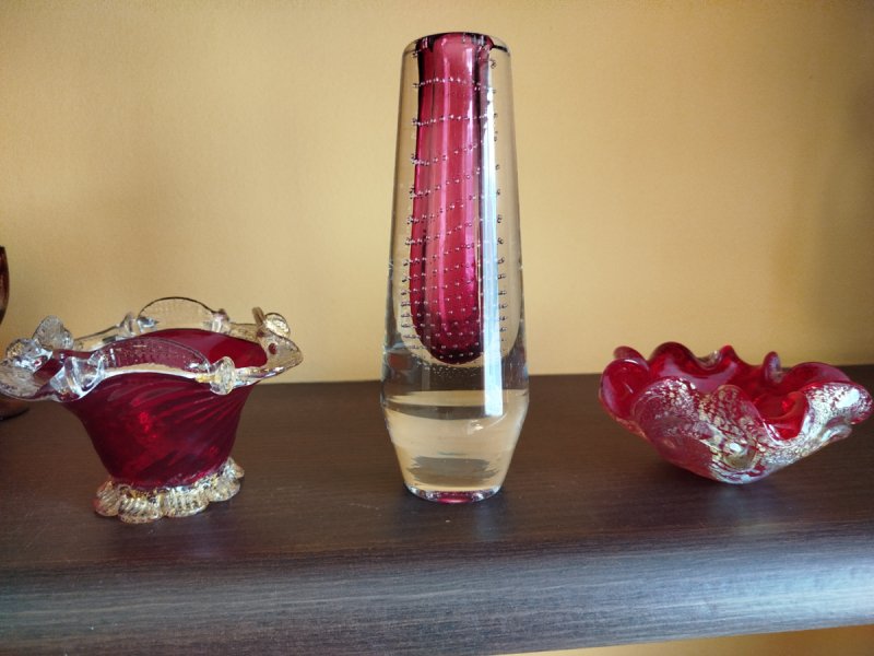 Unikalny, szklany półmisek Murano Barovier Toso - 07