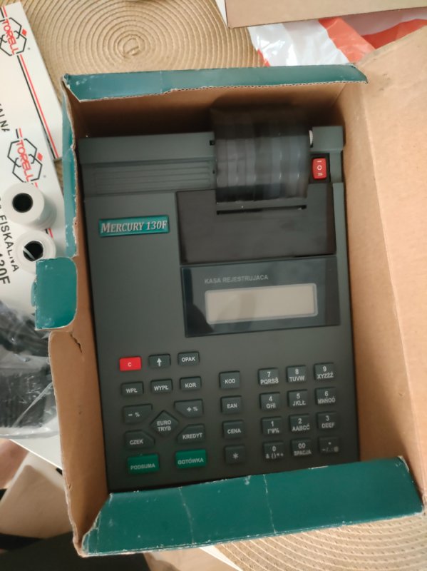 Kasa fiskalna Mercury 130F nówka
