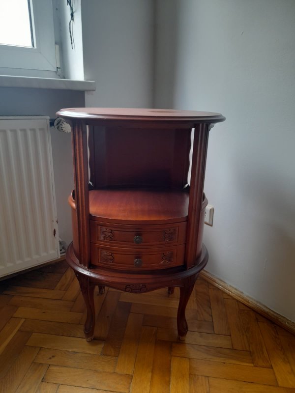 Pilnie Meble włoskie drewno pojedyńczo ew komplet - 02