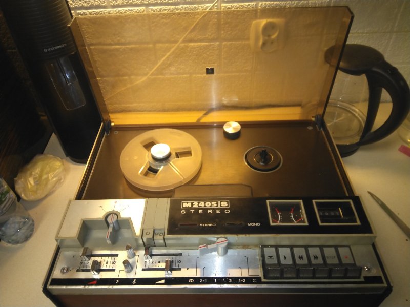Magnetofon szpulowy M2405S Stereo (produkowany w P