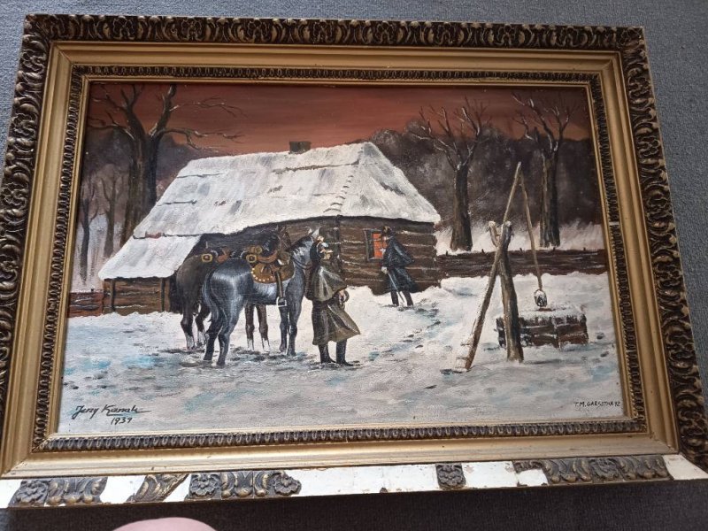 Obrazy Jerzy Kossak , kopia T.M. Garsztka