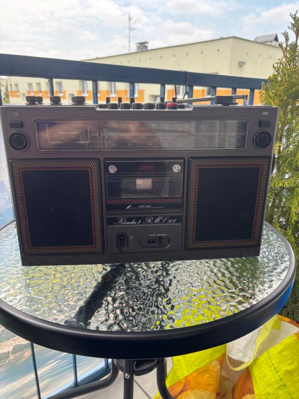 Radiomagnetofon Unitra Eltra Klaudia 2 RMS 801