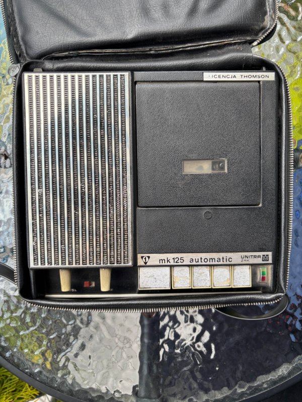 Magnetofon kasetowy unitra ZRK MK 125 automatic
