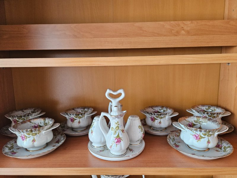 Zestaw porcelany Chodzież 120el - 01 Zestaw porcelany Chodzież 120el - 01
