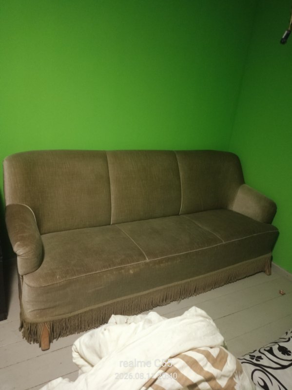 Sofa oliwkowa