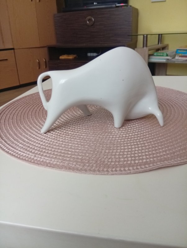 Żubr porcelanowy - 01 Żubr porcelanowy - 01