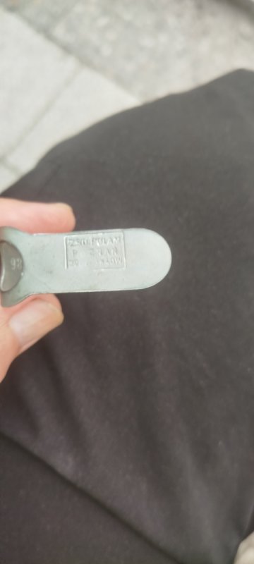 Żylandor porcelanowy PRL 2szt