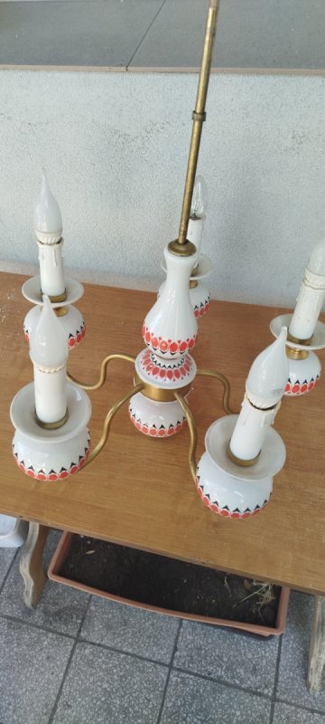 Żylandor porcelanowy PRL 2szt - 01 Żylandor porcelanowy PRL 2szt - 01