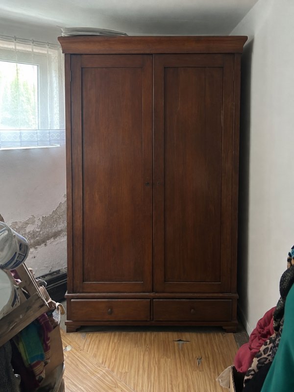 Szafa vintage drewno lite
