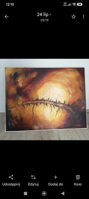 Obraz olejny Modrawskiej - 01