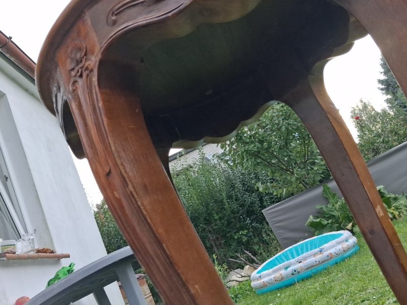 Mebel antyk stol zadbany - 01