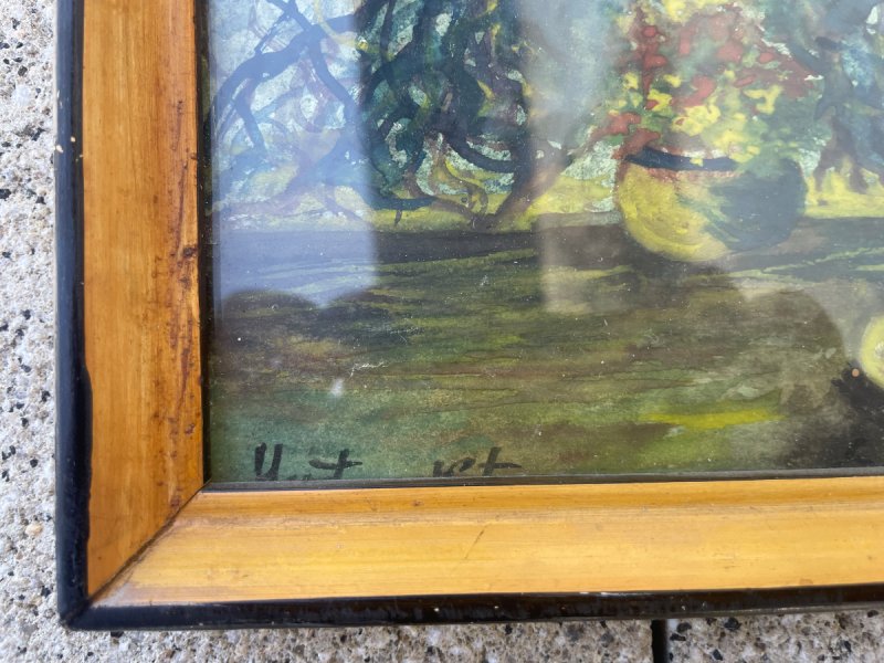 Stary obraz Stefania Halicka Suchedniów 1948 r. - 02