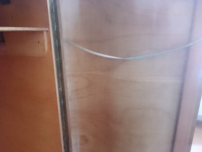 Komplet mebli Art Deco kredens, stół, szafa - 04