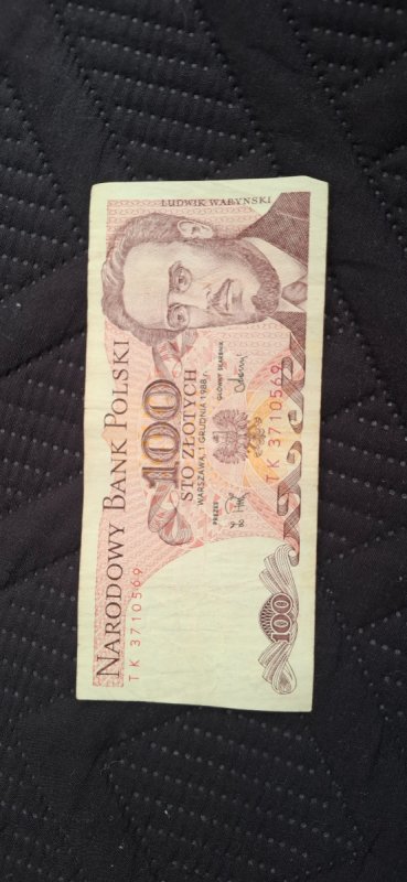 Banknoty o nominale 100zł - 03 Banknoty o nominale 100zł - 03