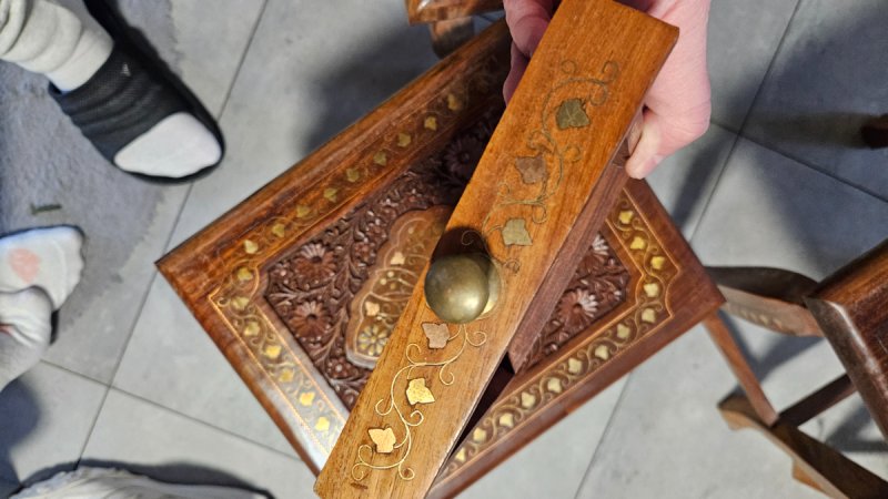 Orientalny zestaw 4 stolików kawowych - 07 Orientalny zestaw 4 stolików kawowych - 07